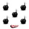 Service Caster 2'' Decompression Urethane Twin Wheel Grip Ring Chair Casters, 5PK SCC-DECGR02S50-NYU-716X78-5 - alternate 2